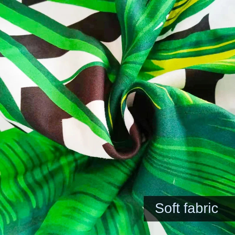 Serviette de Plage Séchage Rapide Anti-Sable - Natation Absorbante Compacte Fleurs