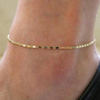 Bracelet de Cheville Bohème - Bijou de Pied Élégant