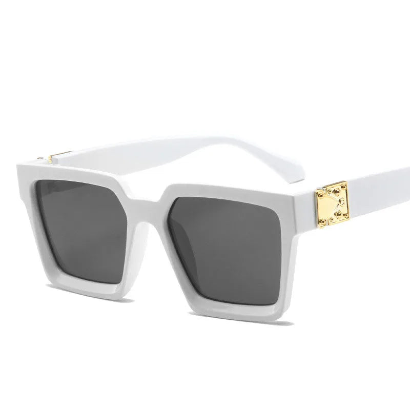 Lunettes de Soleil Carrées Homme Luxury - Design Rétro UV400