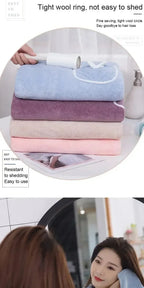 Toalla de baño portátil para mujer de 140x85cm - Toalla de secado rápido para spa, playa, gimnasio y yoga.