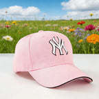 Casquette Baseball New York Rétro Ajustable - Logo Classique Badges Vintage Unisexe