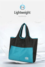 Foldable Waterproof Summer Beach Tote Bag - Swimming, Gym, Children's Toy Storage
