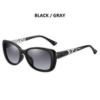 Women's LM Polarized Square Sunglasses — Gradient Luxury UV400