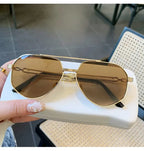 Lunettes de Soleil Aviateur Vintage — Designer Luxury UV400 Unisexe