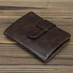 Portefeuille Cuir Véritable Premium — Unisexe Anti-Vol RFID FuturaTrend
