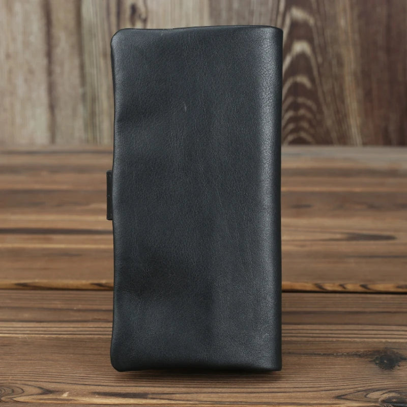 Portefeuille Cuir Véritable Premium — Unisexe Anti-Vol RFID FuturaTrend
