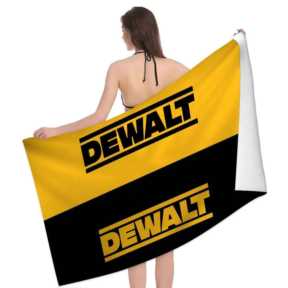 Grande Serviette de Plage Microfibre Séchage Rapide - Piscine Voyage Yoga Natation