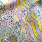 100% Double-Sided Silk Square Scarf 35x35cm — Premium FuturaTrend
