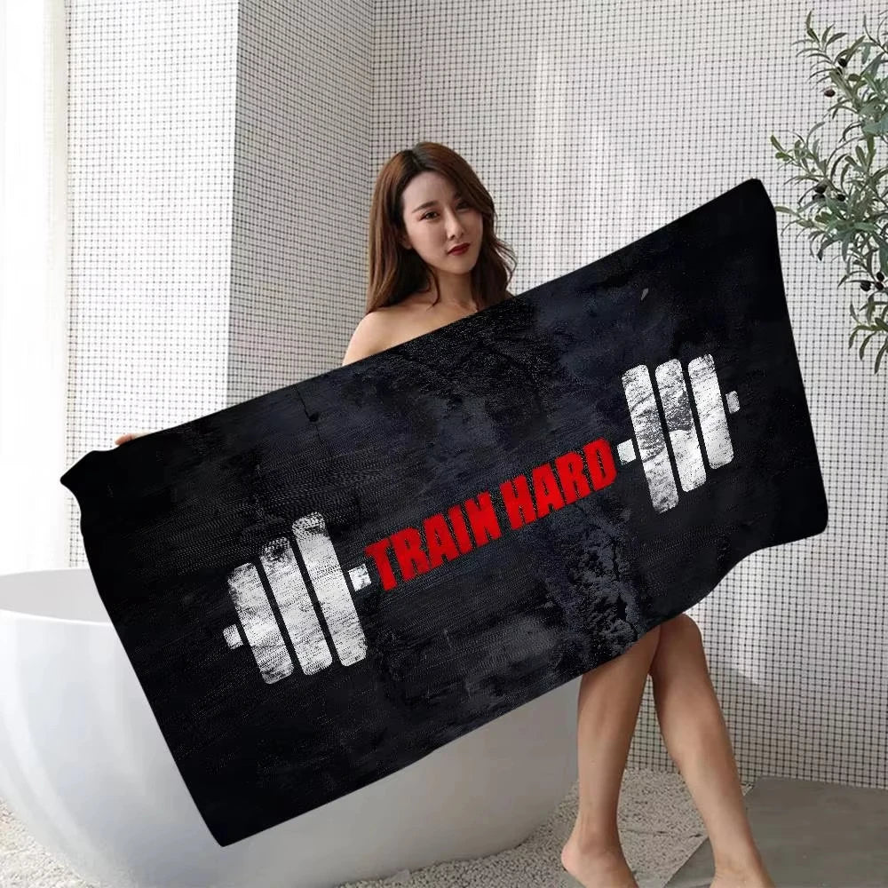 Serviette de Plage Gym Colorée Microfibre - Séchage Rapide Anti-Sable Yoga Spa