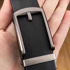 Ceinture Homme Designer Cuir Premium — Boucle Automatique Luxury FuturaTrend