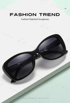 Women's LM Polarized Square Sunglasses — Gradient Luxury UV400