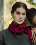 Cashmere Mix Triangle Scarf-0
