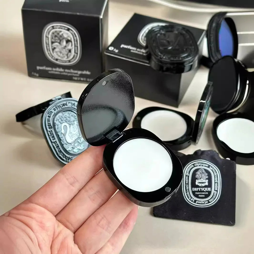 Baume Parfumé Solide Portable - Diffuseur Naturel Élégant