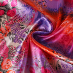 Seidentuch Luxus 90x90cm - Designer Schal Sommer