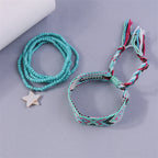 Bohemian Beaded Anklet - Embroidered Foot Jewelry
