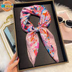 Foulard Carré Soie 90x90cm — Collection Signature FuturaTrend