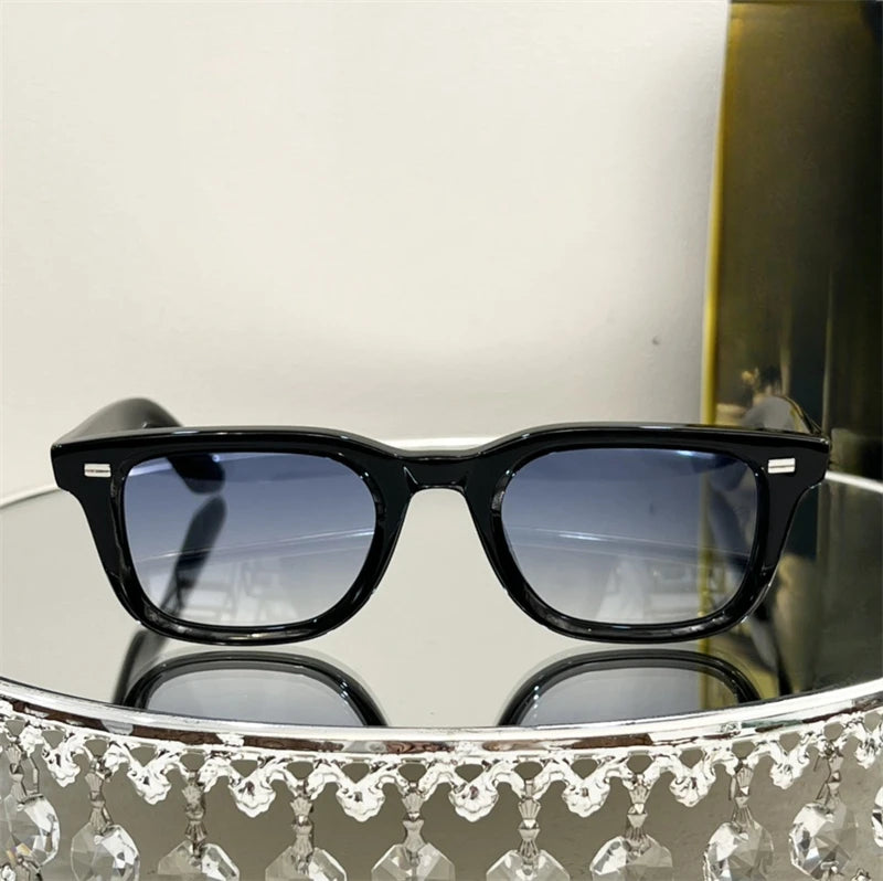 Lunettes de Soleil Carrées Acétate Unisexe — Luxury Moderne UV400