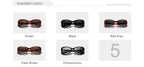 Gafas de sol polarizadas ovaladas KINGSEVEN para mujer — Gradiente UV400