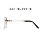 Lunettes de Soleil Aviateur Vintage — Designer Luxury UV400 Unisexe