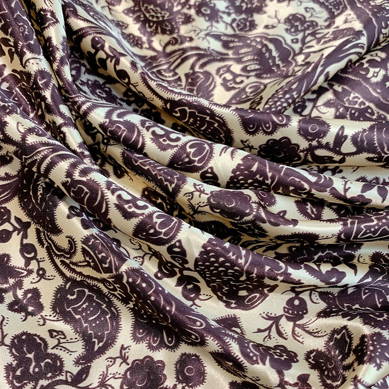 Foulard Femme Satin Imprimé — Collection Luxury 2026 FuturaTrend
