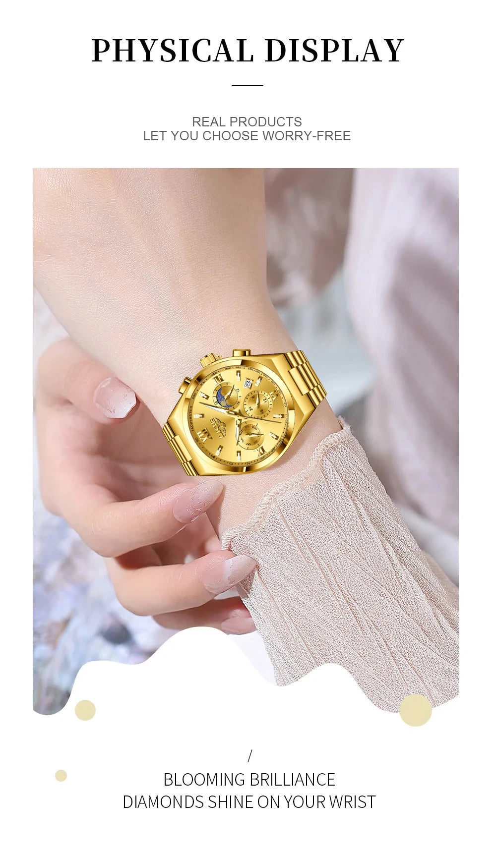 Montre Femme Minimaliste Luxury Waterproof — Casual Élégant