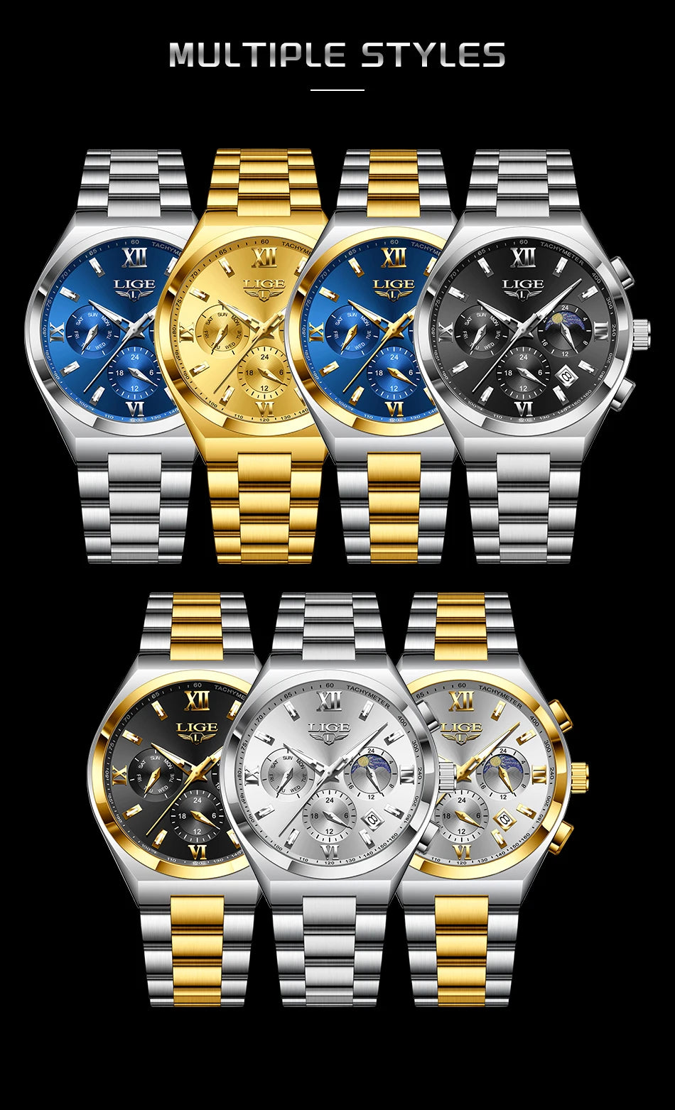 Montre Femme Minimaliste Luxury Waterproof — Casual Élégant