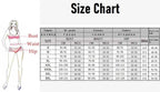 Women's Summer Sexy Push-Up Gradient Bikini - Brazilian Two-Piece Beach Swimsuit