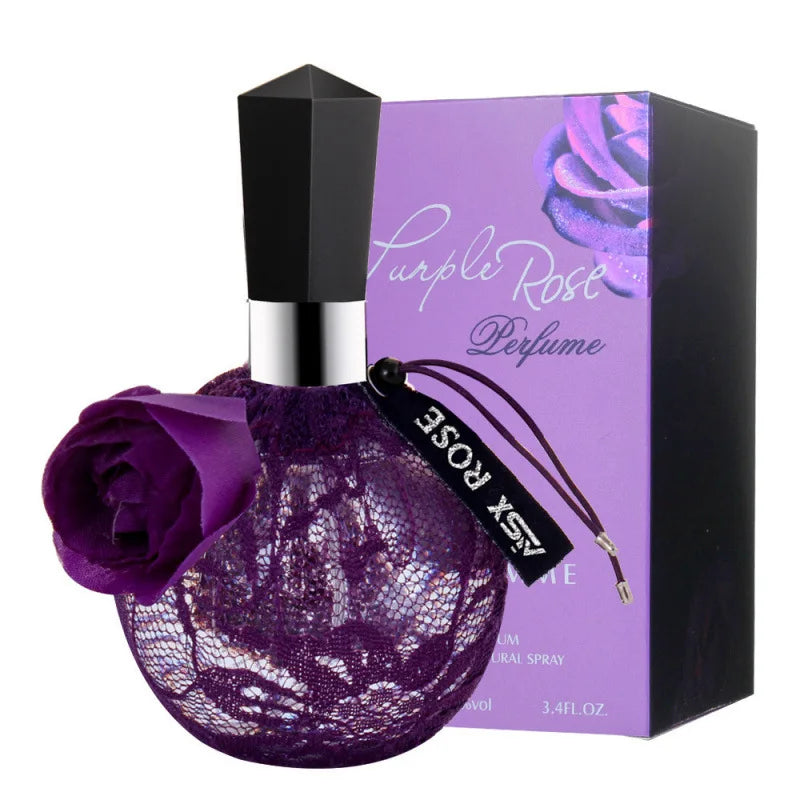 Parfum Femme Rose Fraîche 100ml — Fragrance Légère Longue Durée Atomiseur