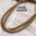 Sac de Plage Tote Tressé Femme — Grande Capacité Été FuturaTrend