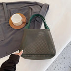 Sac de Plage Mesh Filet Réutilisable Grande Capacité — Éco Chic FuturaTrend