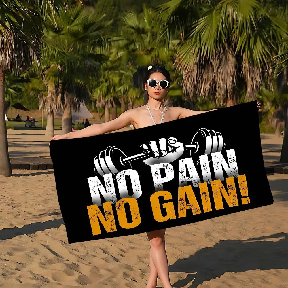 Serviette de Plage Gym Colorée Microfibre - Séchage Rapide Anti-Sable Yoga Spa