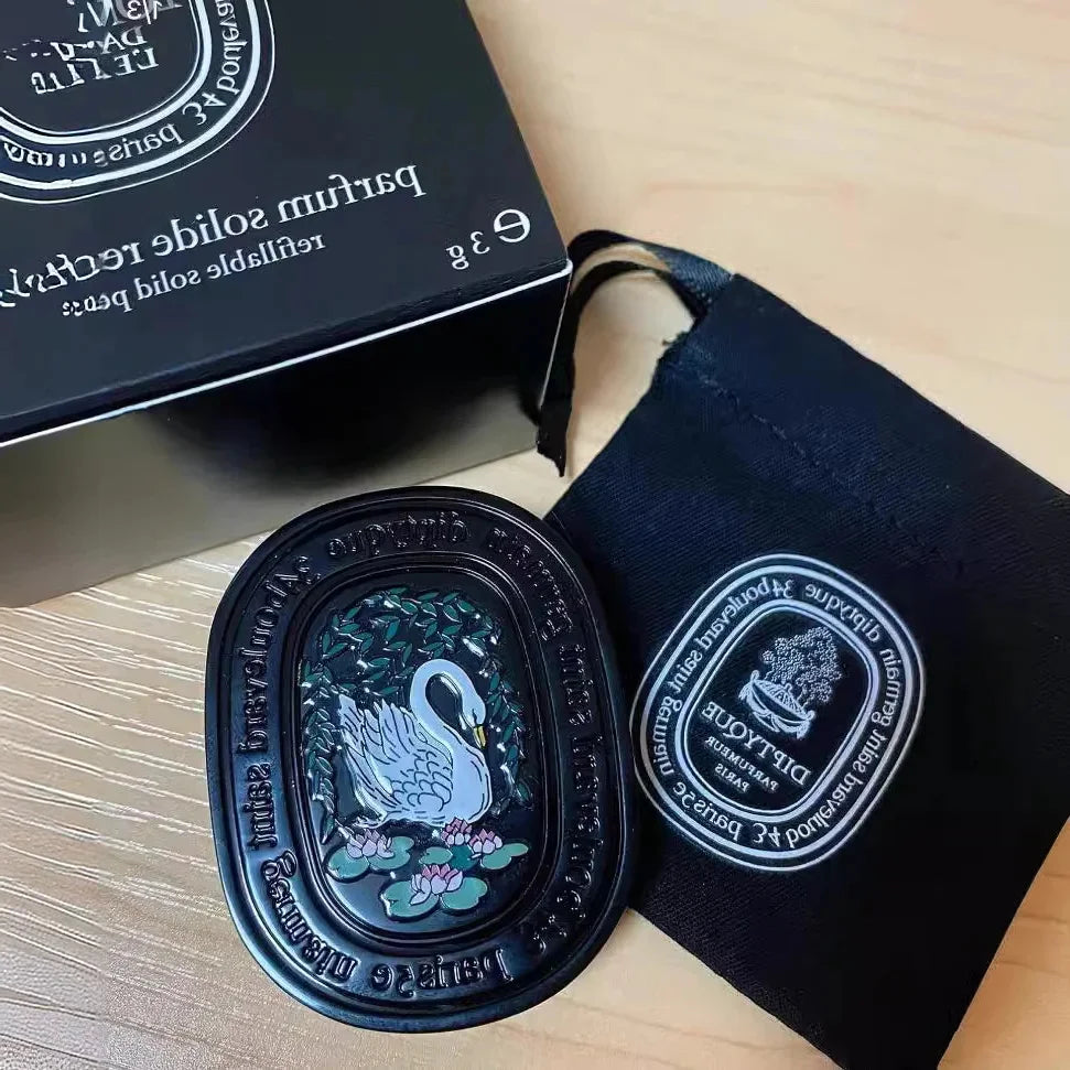 Baume Parfumé Solide Portable - Diffuseur Naturel Élégant