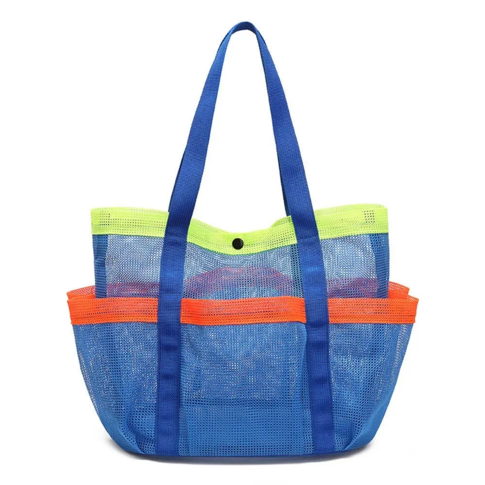 Sac de Plage Tote Portable Respirant - Pliable Grande Capacité Séchage Rapide