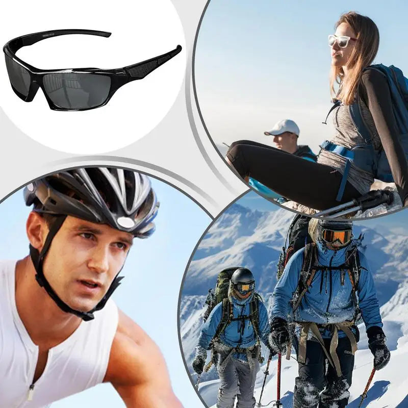 Gafas de sol polarizadas deportivas para hombre — Protección UV400 completa