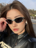 Lunettes de Soleil Sport Cyclisme Vintage — UV400 Coupe-Vent Unisexe