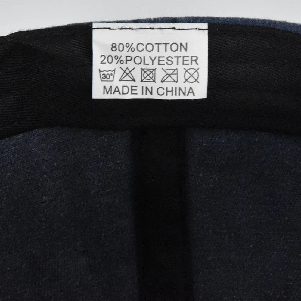 Casquette Baseball BOSTON Rétro Brodée - Chapeau Soleil Hip Hop Printemps Automne Ajustable