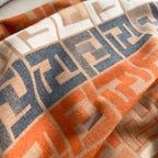Luxury Geometric Pashmina Scarf — Elegant FuturaTrend Shawl