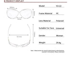 Lunettes de Soleil Femme Polarisées Luxury — Design Vintage UV400