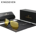 Lunettes de Soleil Homme Polarisées Aluminium — UV400 HD Premium