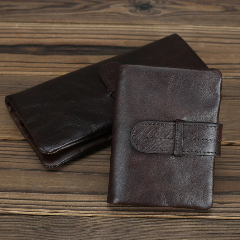 Portefeuille Cuir Véritable Premium — Unisexe Anti-Vol RFID FuturaTrend