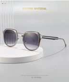 Gafas de sol Steampunk vintage de lujo - Moda retro punk unisex