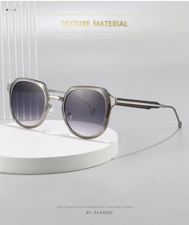 Gafas de sol Steampunk vintage de lujo - Moda retro punk unisex