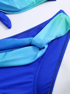 Women's Summer Sexy Push-Up Gradient Bikini - Brazilian Two-Piece Beach Swimsuit