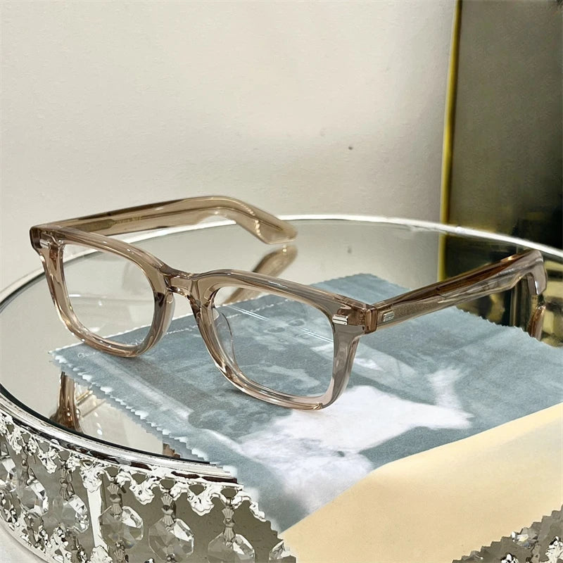 Lunettes de Soleil Carrées Acétate Unisexe — Luxury Moderne UV400