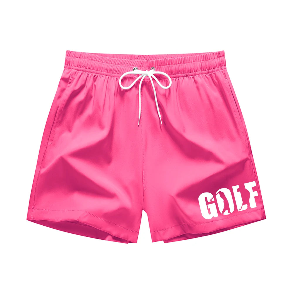 Short de Bain Homme Imprimé Séchage Rapide - Maillot Plage Été Respirant Cordon