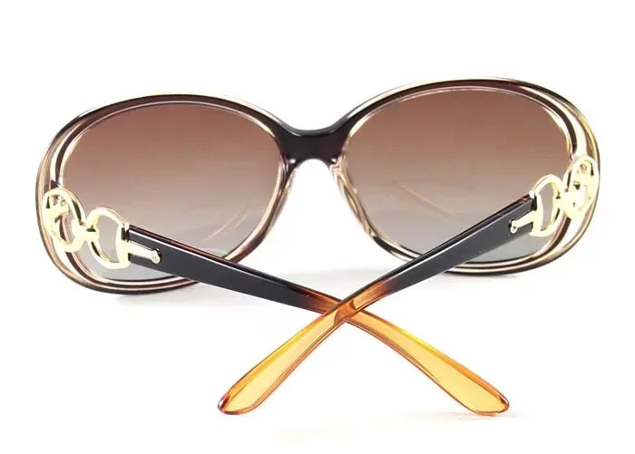 Gafas de sol retro cuadradas para mujer - Diseño de estrella de lujo UV400