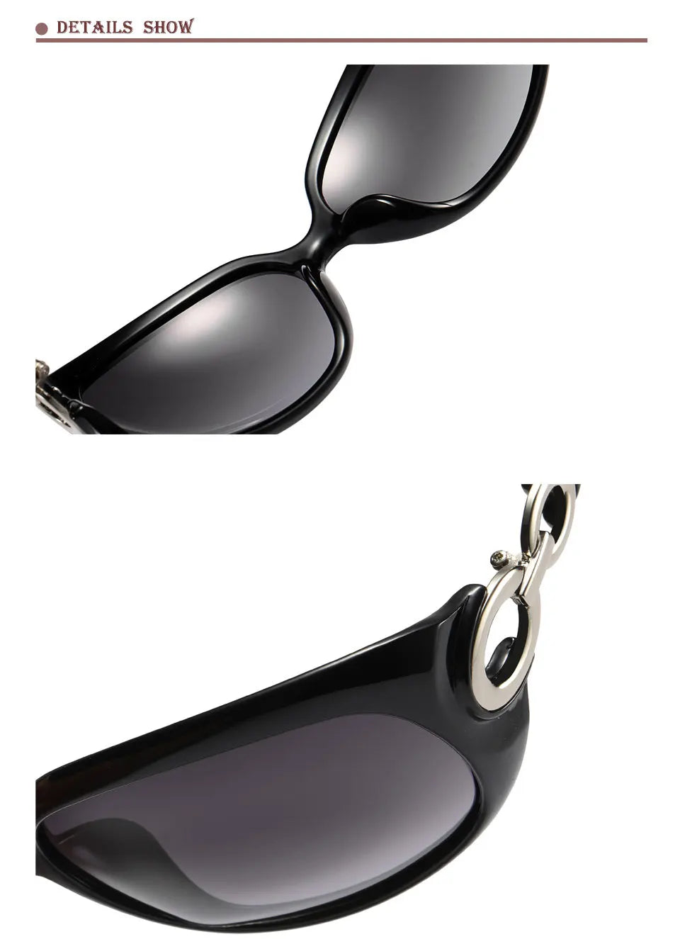 Lunettes de Soleil Polarisées Femme Luxury - Design Vintage