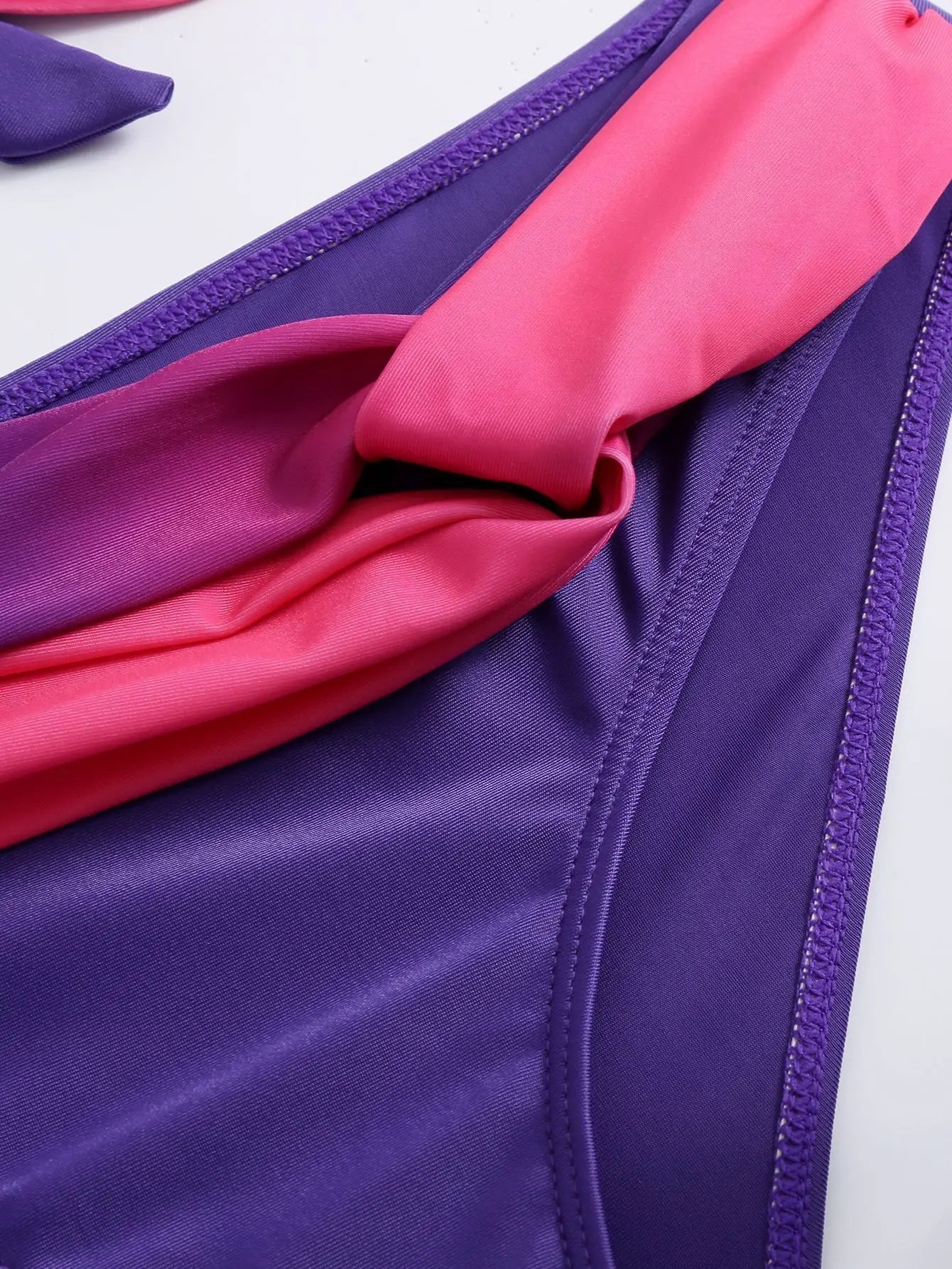 Bikini Femme Été Sexy Push-Up Dégradé - Maillot de Bain Brésilien Deux Pièces Plage