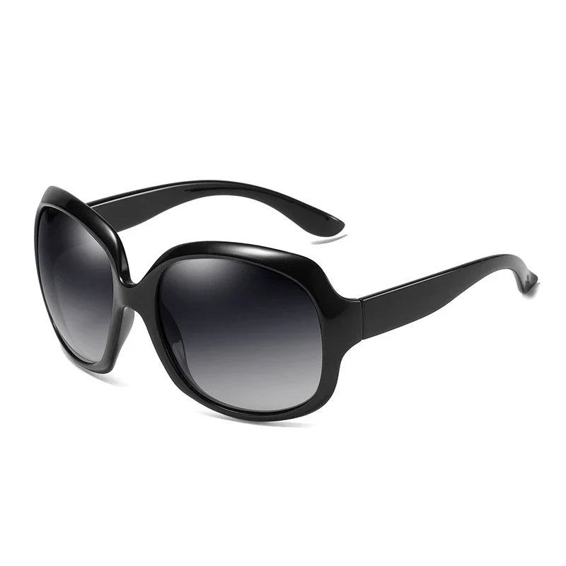 Lunettes de Soleil Rondes Oversize Femme — Style Vintage, 5 Coloris