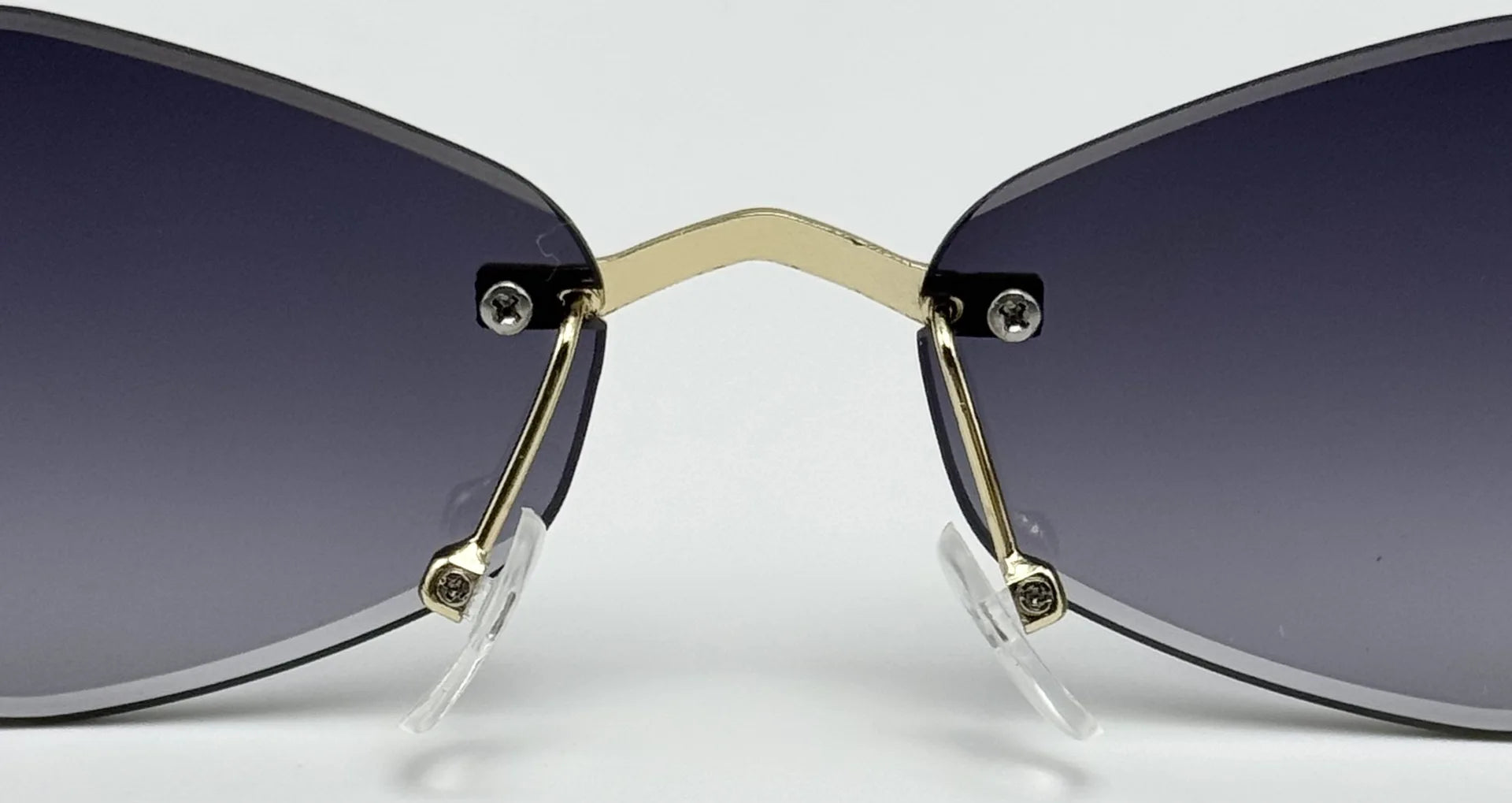 Luxury Polygonal Women's Sunglasses — Elegant Metal Rhombus UV400